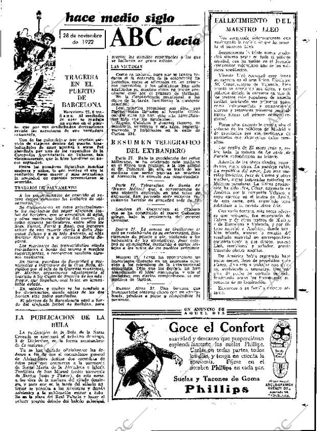 ABC MADRID 28-11-1972 página 121