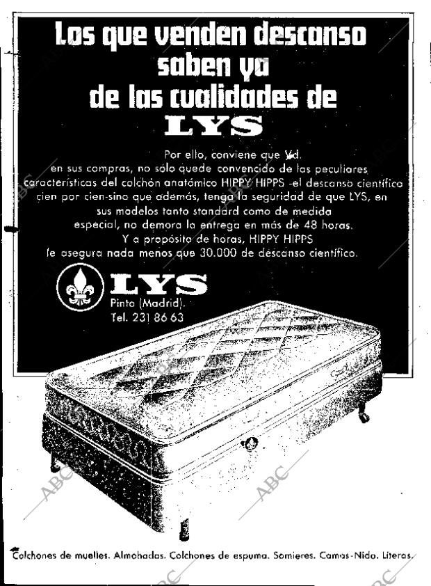 ABC MADRID 28-11-1972 página 130