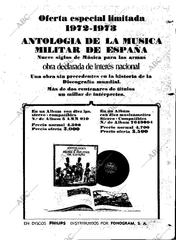 ABC MADRID 28-11-1972 página 133