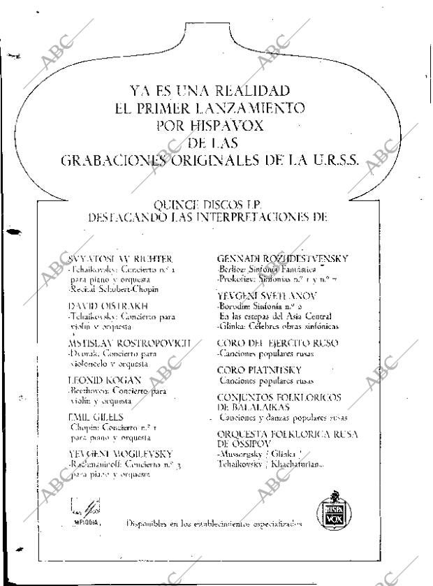 ABC MADRID 28-11-1972 página 134
