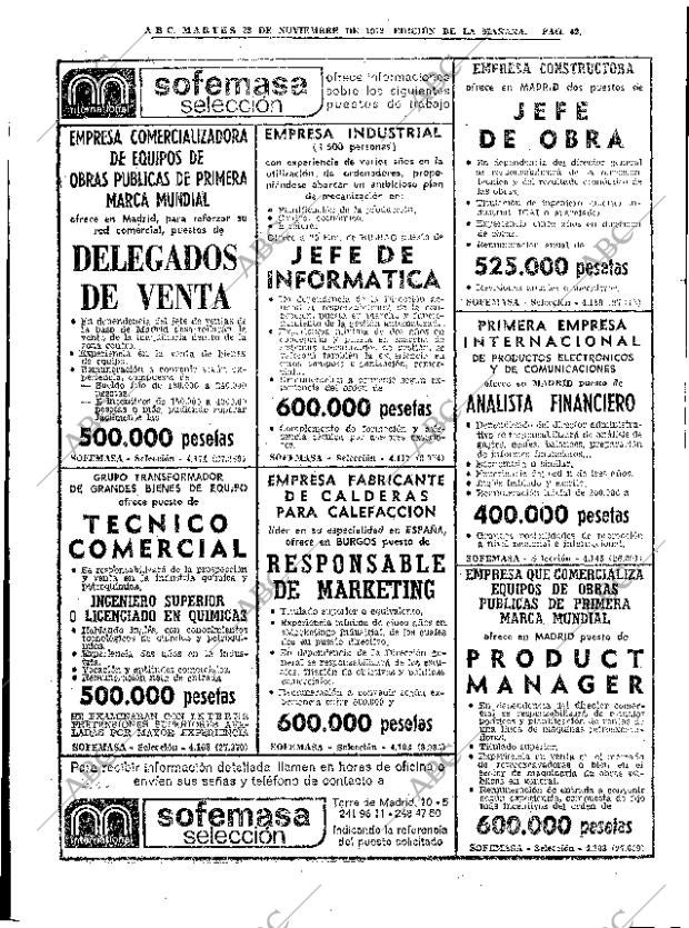 ABC MADRID 28-11-1972 página 40