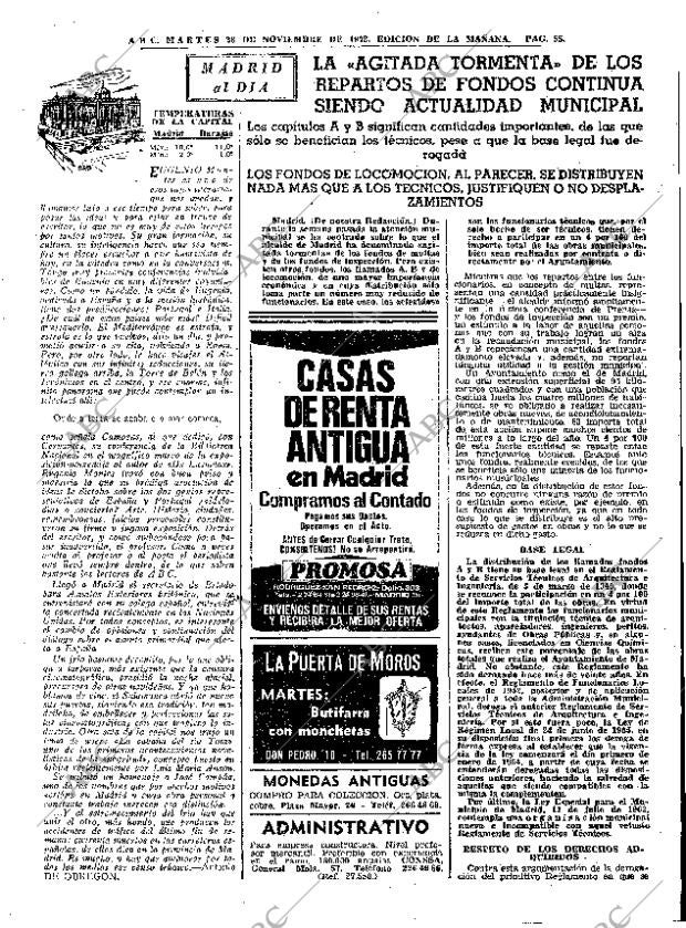 ABC MADRID 28-11-1972 página 53