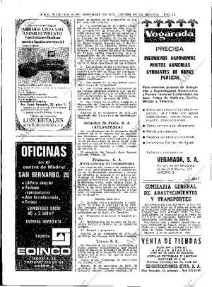 ABC MADRID 28-11-1972 página 70