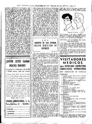 ABC MADRID 28-11-1972 página 72
