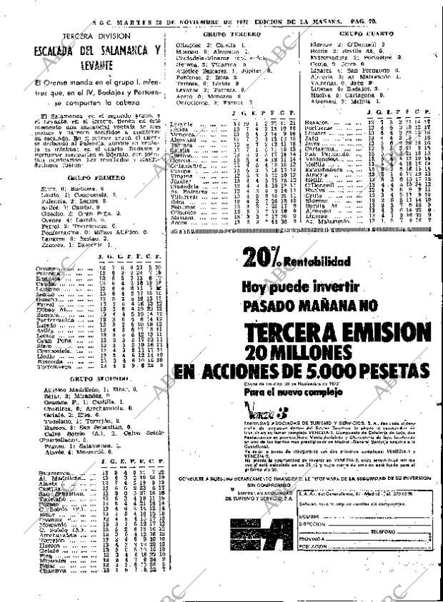 ABC MADRID 28-11-1972 página 77