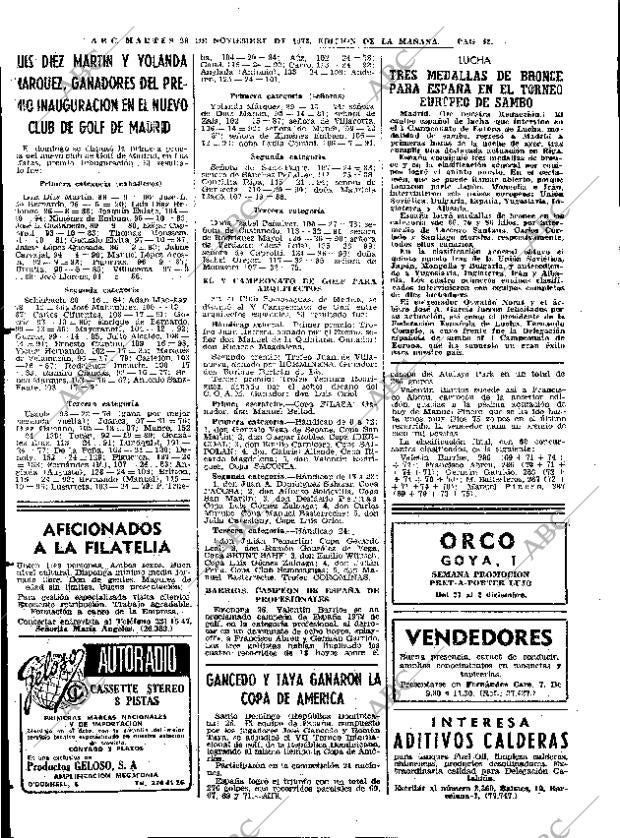 ABC MADRID 28-11-1972 página 80