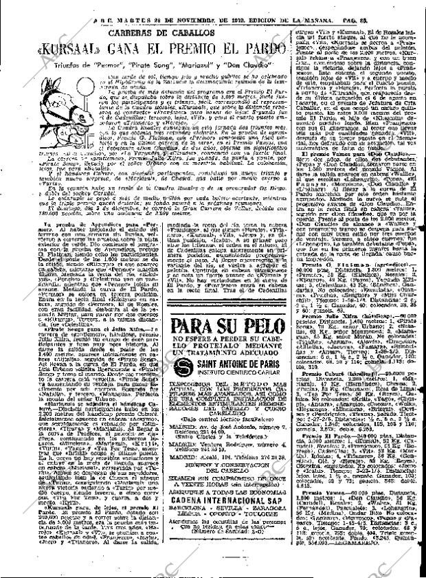 ABC MADRID 28-11-1972 página 83