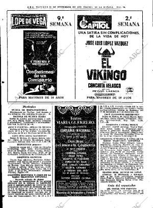 ABC MADRID 28-11-1972 página 92