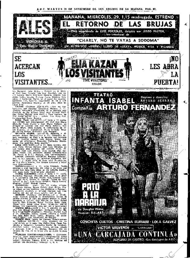 ABC MADRID 28-11-1972 página 95