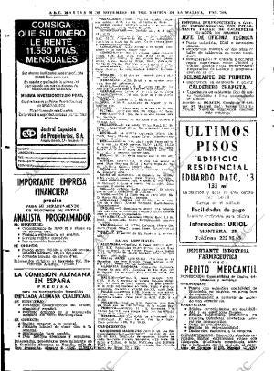 ABC MADRID 28-11-1972 página 98
