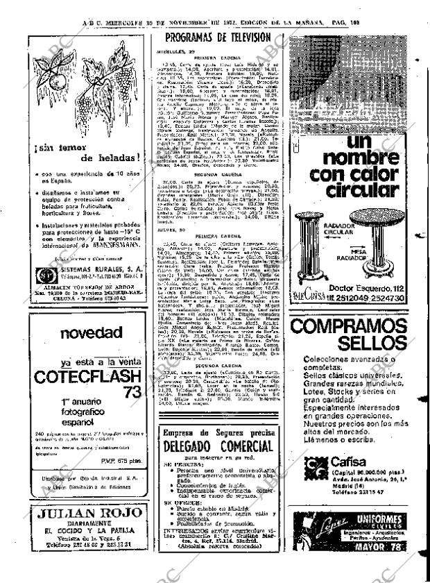 ABC MADRID 29-11-1972 página 103