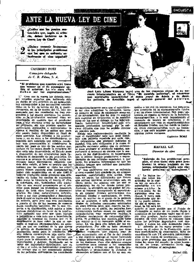 ABC MADRID 29-11-1972 página 135