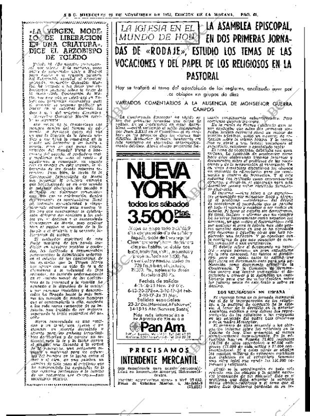 ABC MADRID 29-11-1972 página 41