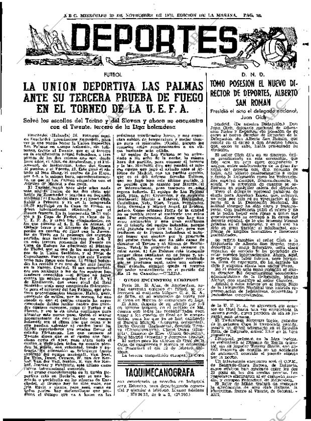 ABC MADRID 29-11-1972 página 79