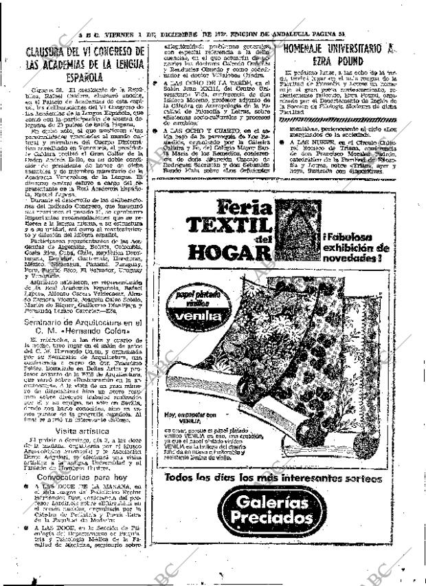 ABC SEVILLA 01-12-1972 página 51