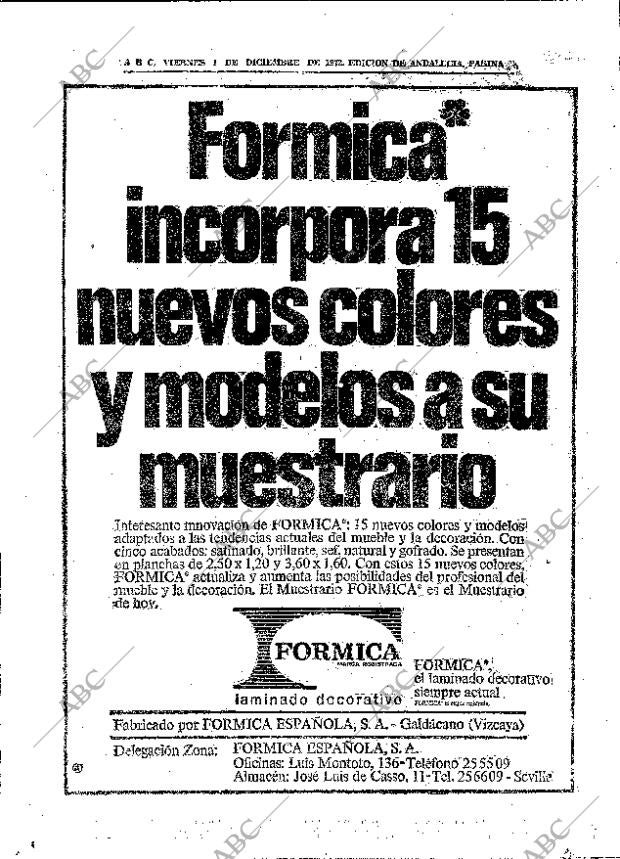 ABC SEVILLA 01-12-1972 página 60