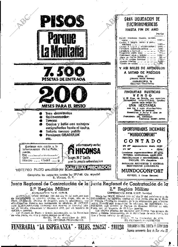 ABC SEVILLA 01-12-1972 página 73