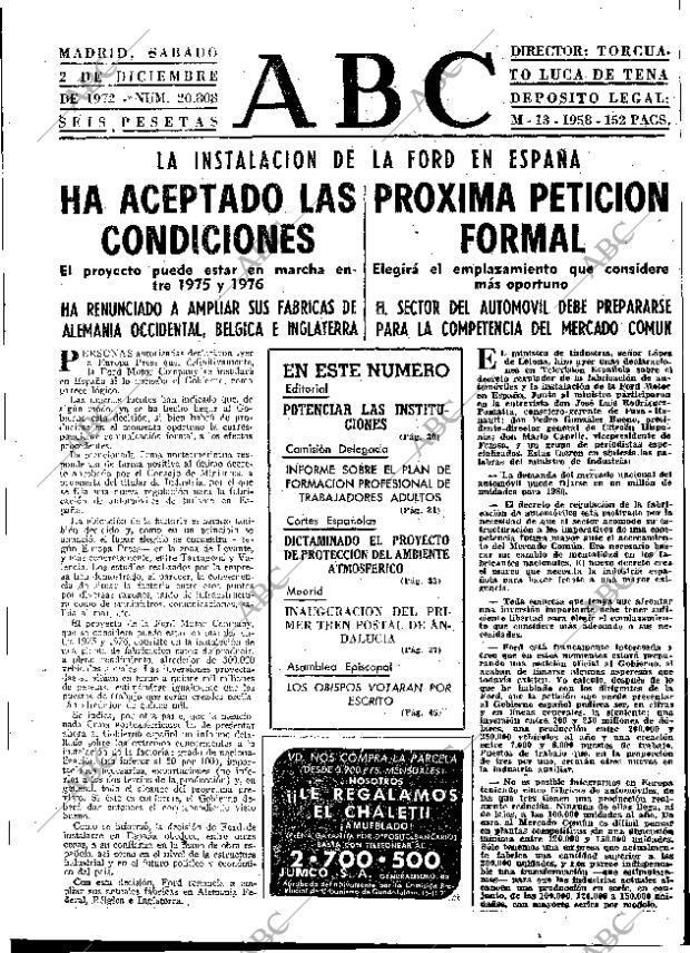 ABC MADRID 02-12-1972 página 29