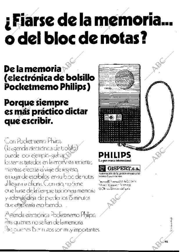 BLANCO Y NEGRO MADRID 02-12-1972 página 15
