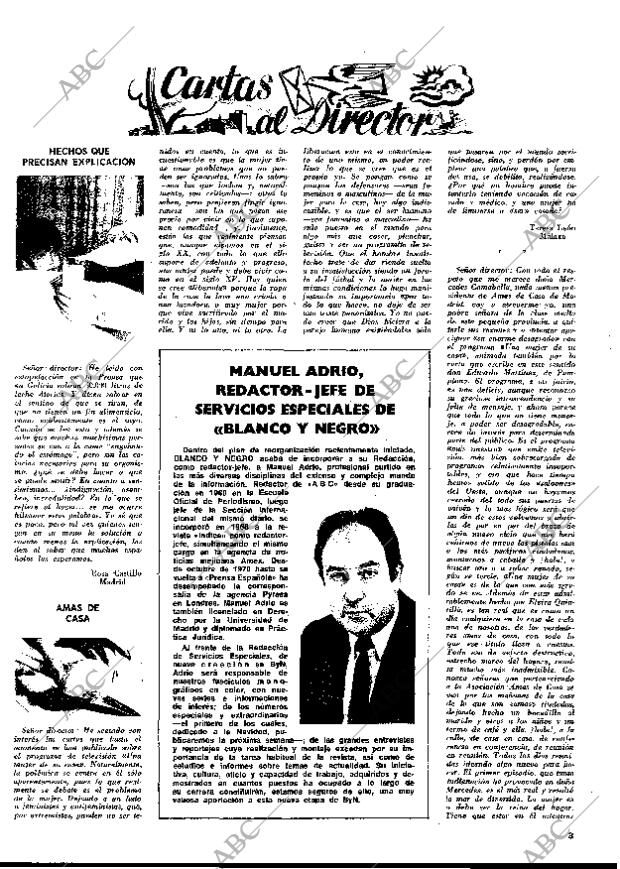 BLANCO Y NEGRO MADRID 02-12-1972 página 3