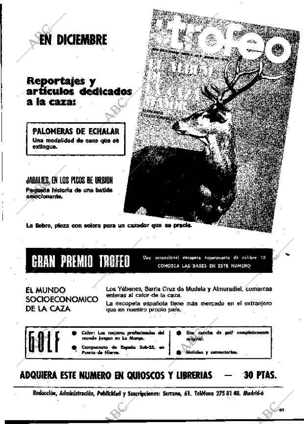 BLANCO Y NEGRO MADRID 02-12-1972 página 67