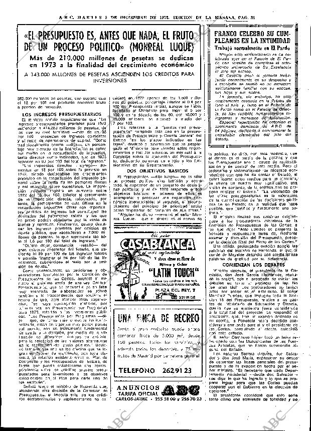 ABC MADRID 05-12-1972 página 31