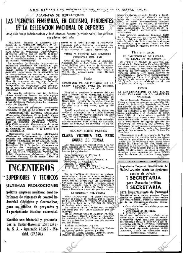 ABC MADRID 05-12-1972 página 88