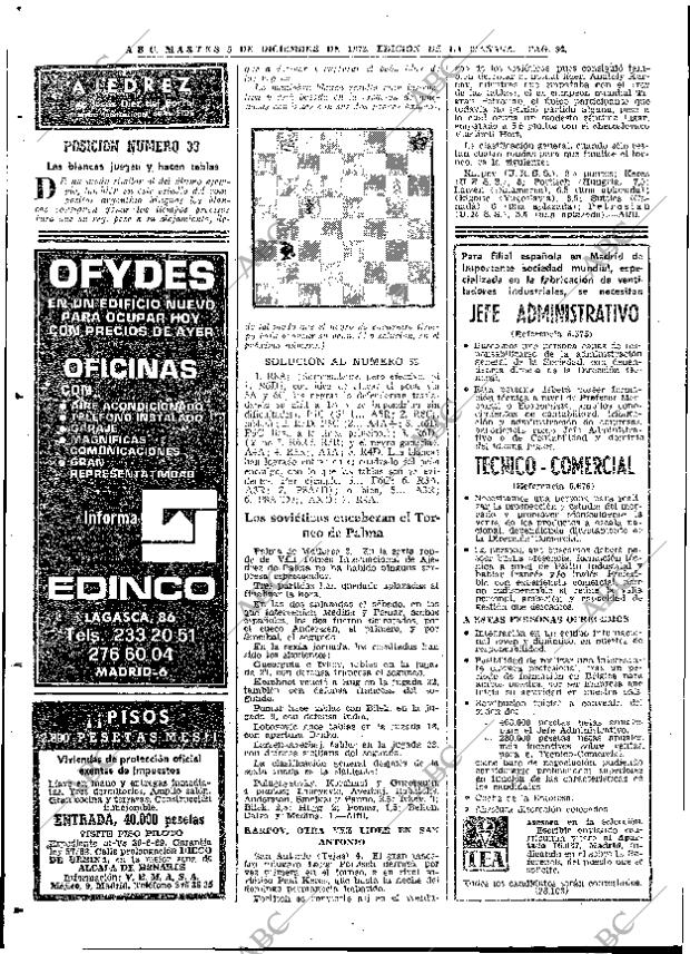 ABC MADRID 05-12-1972 página 90