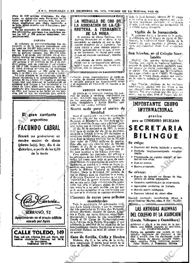 ABC MADRID 06-12-1972 página 60