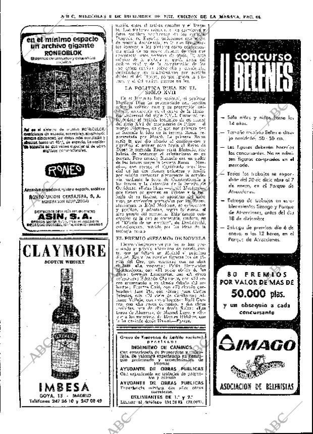 ABC MADRID 06-12-1972 página 64