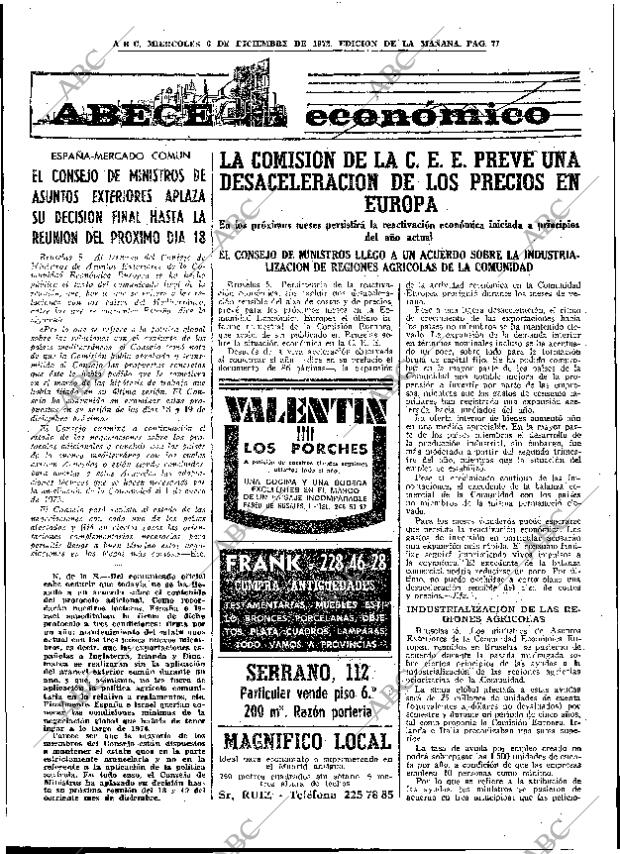 ABC MADRID 06-12-1972 página 71