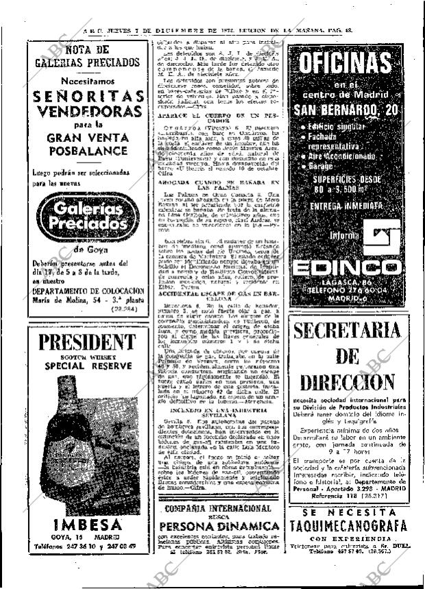 ABC MADRID 07-12-1972 página 48