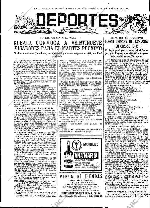 ABC MADRID 07-12-1972 página 83