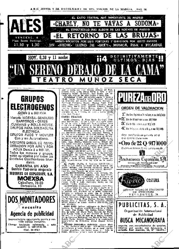 ABC MADRID 07-12-1972 página 98