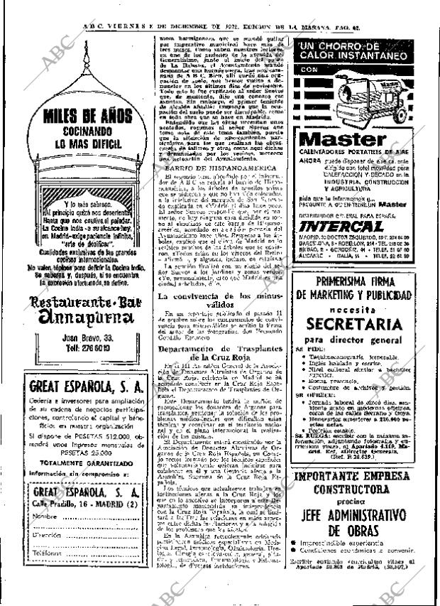 ABC MADRID 08-12-1972 página 62