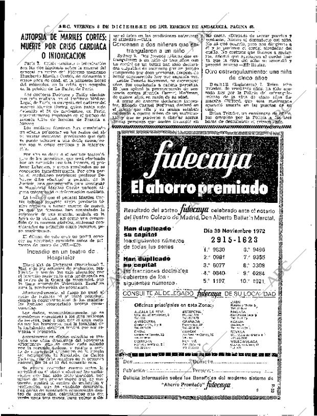 ABC SEVILLA 08-12-1972 página 45