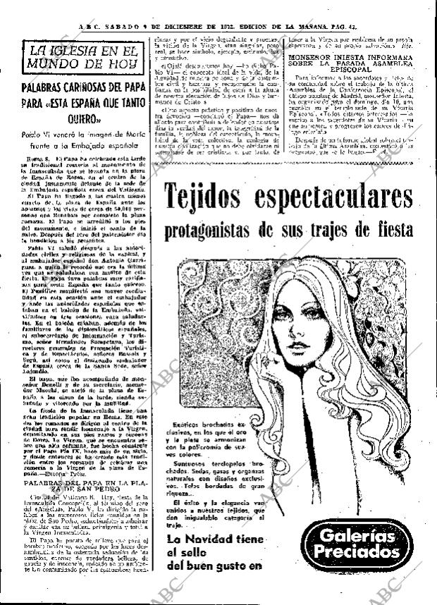ABC MADRID 09-12-1972 página 43