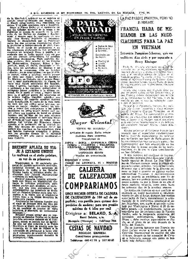 ABC MADRID 10-12-1972 página 20