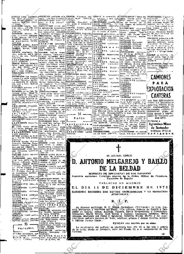 ABC MADRID 12-12-1972 página 118