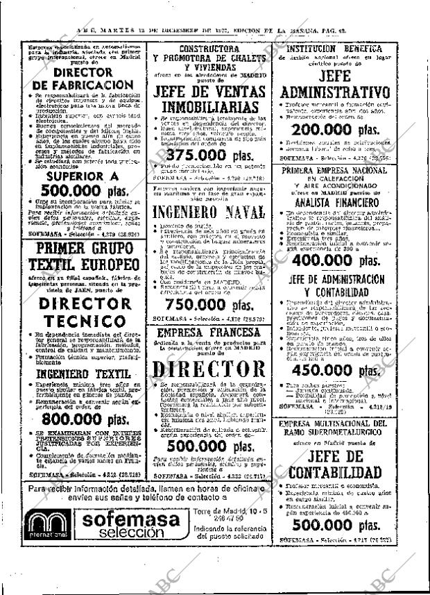 ABC MADRID 12-12-1972 página 62