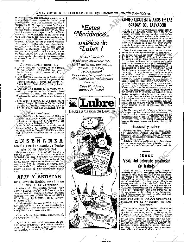 ABC SEVILLA 14-12-1972 página 46