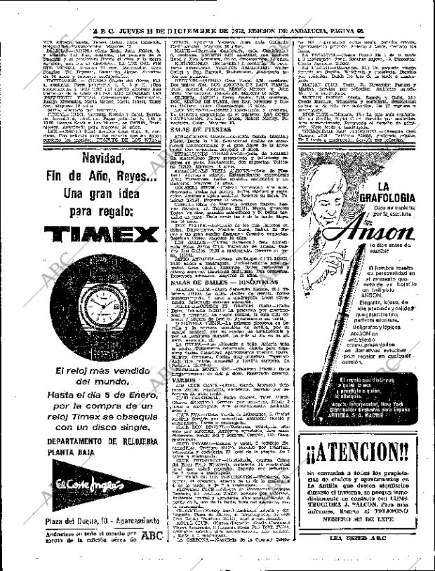 ABC SEVILLA 14-12-1972 página 58