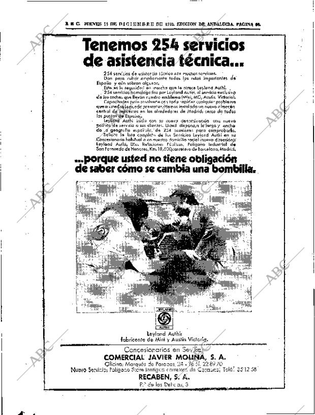 ABC SEVILLA 14-12-1972 página 66