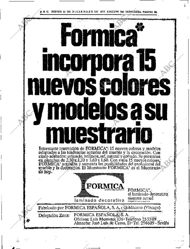 ABC SEVILLA 14-12-1972 página 68