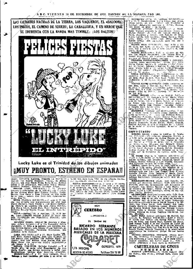 ABC MADRID 15-12-1972 página 100