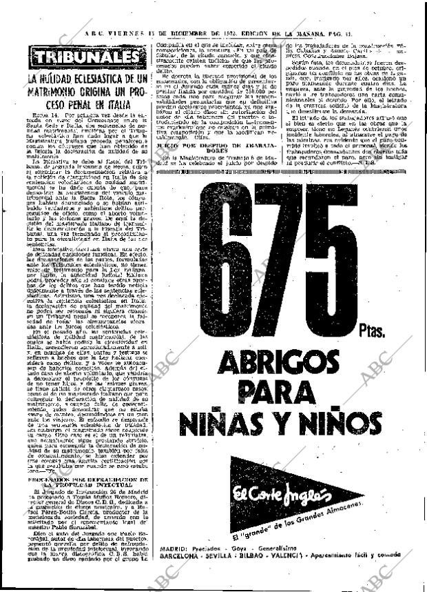 ABC MADRID 15-12-1972 página 51