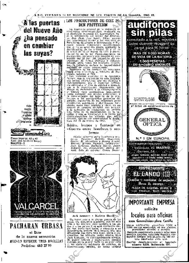 ABC MADRID 15-12-1972 página 96