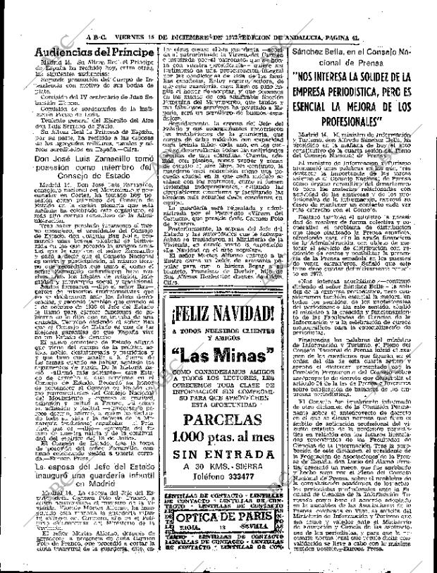 ABC SEVILLA 15-12-1972 página 41