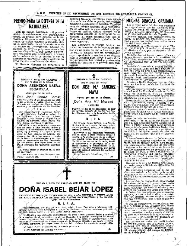 ABC SEVILLA 15-12-1972 página 68