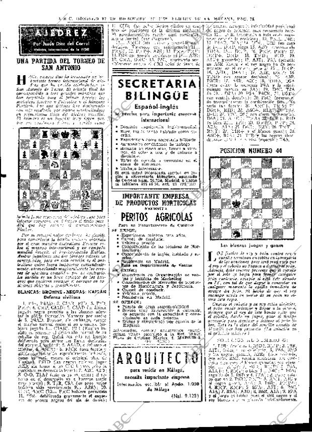 ABC MADRID 17-12-1972 página 72